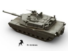 M-1 A2 Abrams SEP 3D Model