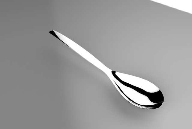 A spoon Free 3D Model