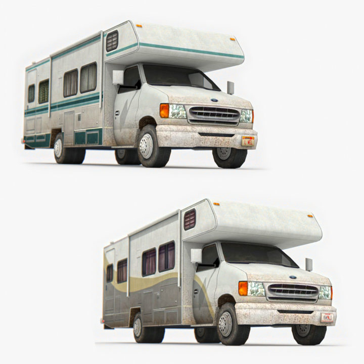 Motorhomes Pack 3D