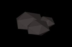 3D 2 Low Poly Rock Formations