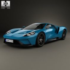 Ford GT 2017 3D Model