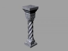 Ancient column 3D Model