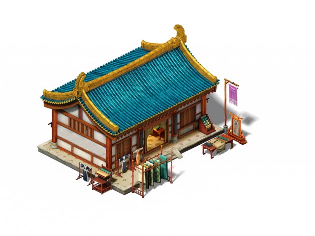 City Building – Tailor 03 3D Model