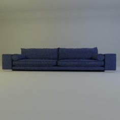 Sofa for living room 3D Model