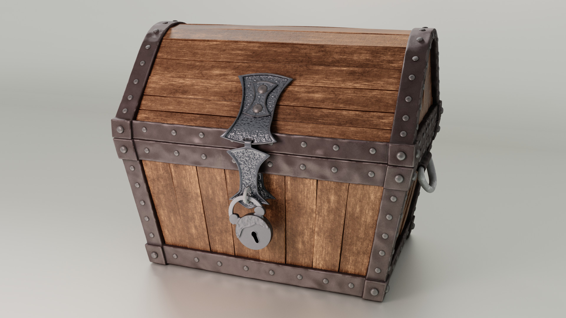 3D Treasure Chest