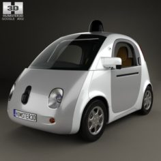 Google Self-Driving Car 2015 3D Model