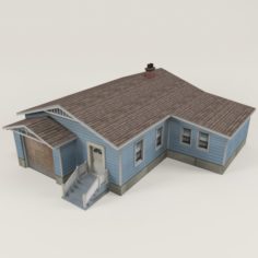 American House Free 3D Model