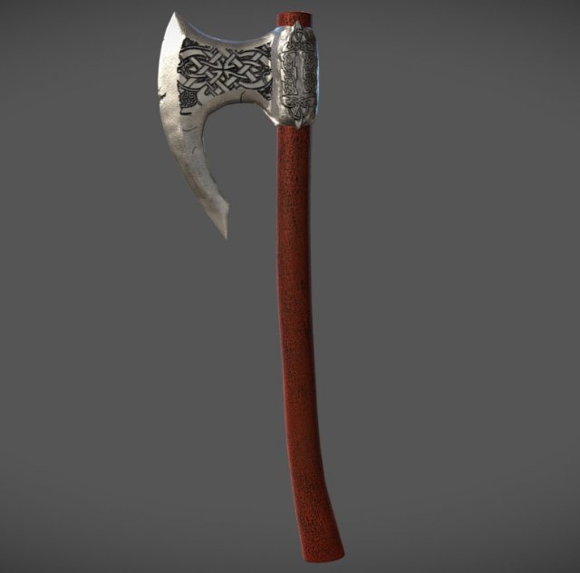 Viking axe 3D Model