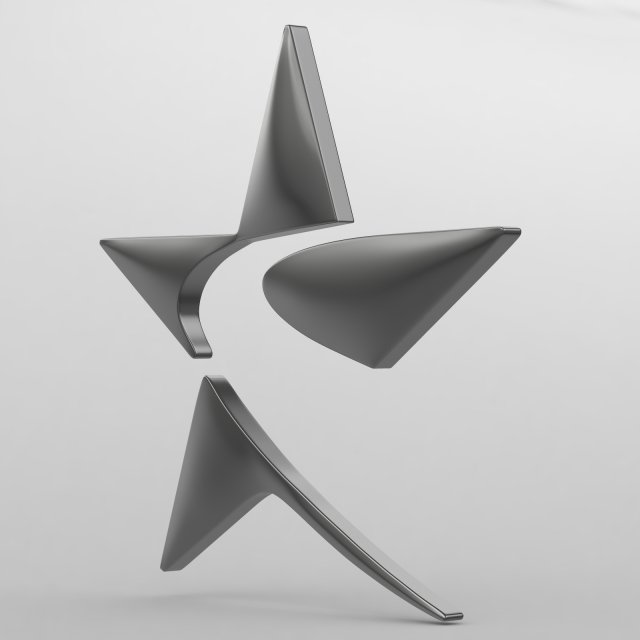 Autostar logo 3D Model