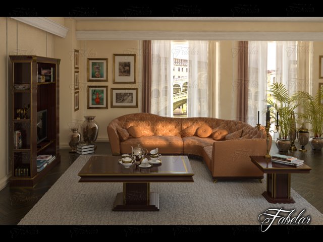 Living room 61 3D Model