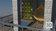 3D-Model 
            Balcony