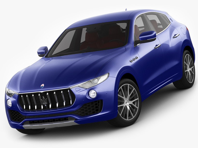 Maserati Levante 2017 3D Model