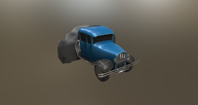 Ussr cleanin car 3D Model