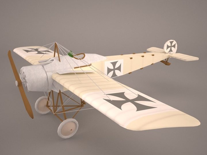 Biplane Fighter Aircraft Albatros D III