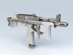 Machine Pistol Weapon 3d model