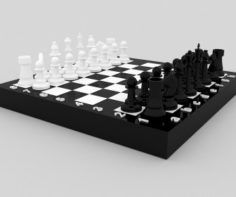 Chess 3d model