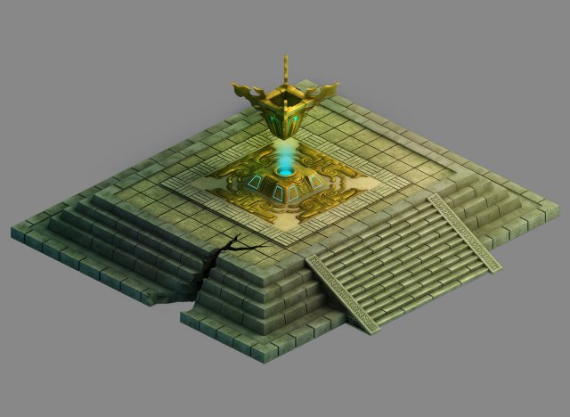 City Center – Rupture Altar 3D Model