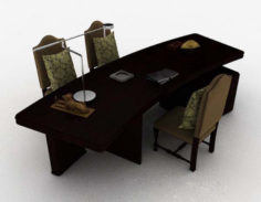 3d models of high-grade office furniture