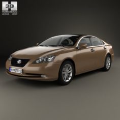 Lexus ES 2009 3D Model