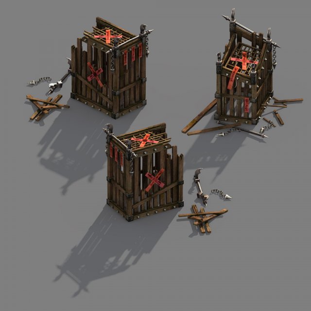 Horde – Cage 3D Model