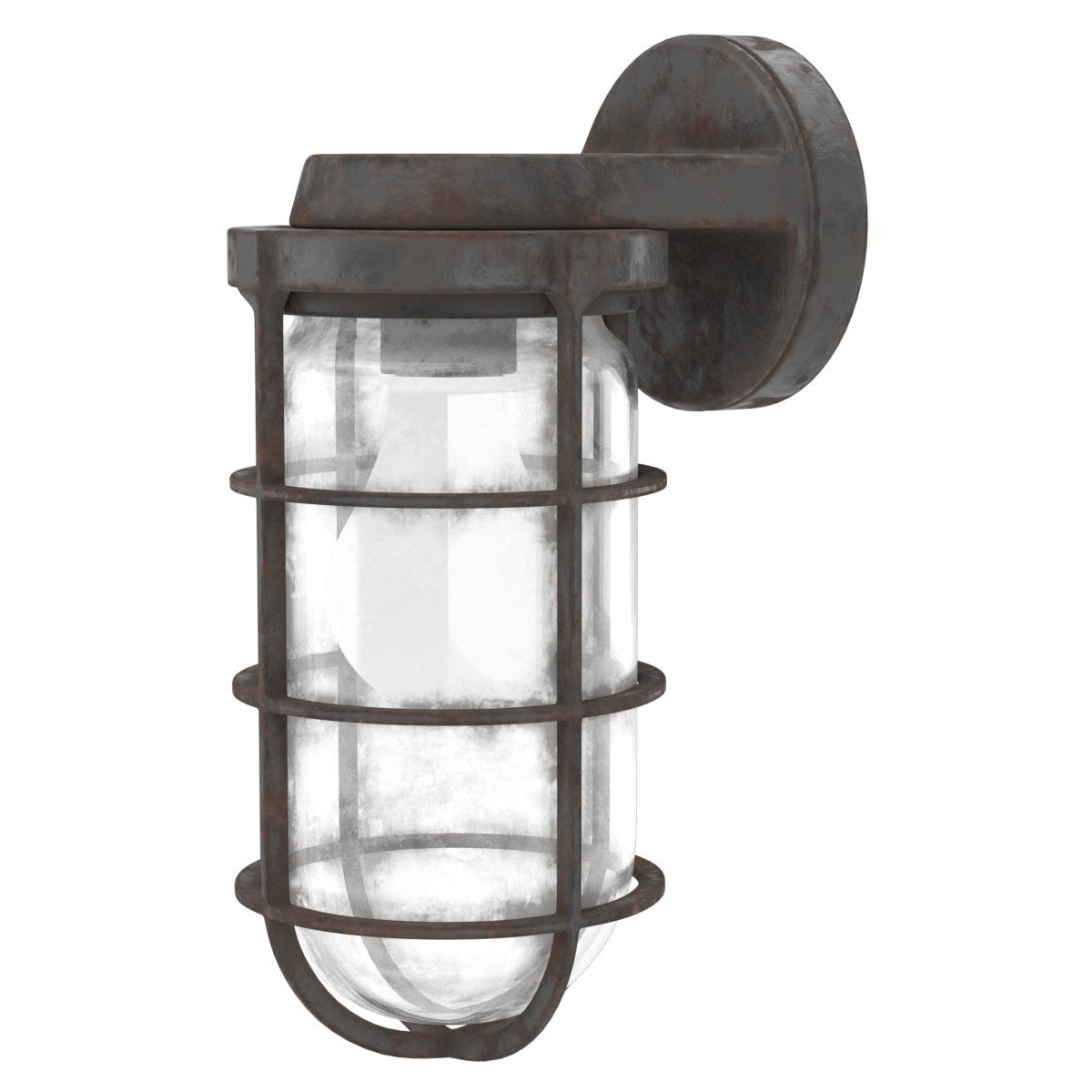 Wall Light 1 Textured 3D