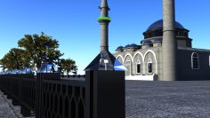 mosque 3D model