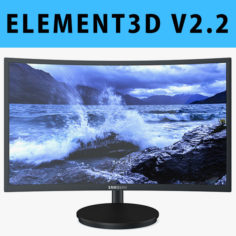 E3D – Samsung CFG70 Curved Gaming Monitor 27 Inch