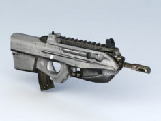 FN F2000 Bullpup Assault Rifle 3d model