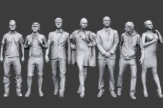 Lowpoly People Casual Pack Vol.10