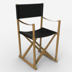 Mogens Koch folding chair 3D model