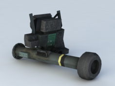 Bazooka Launcher 3d model