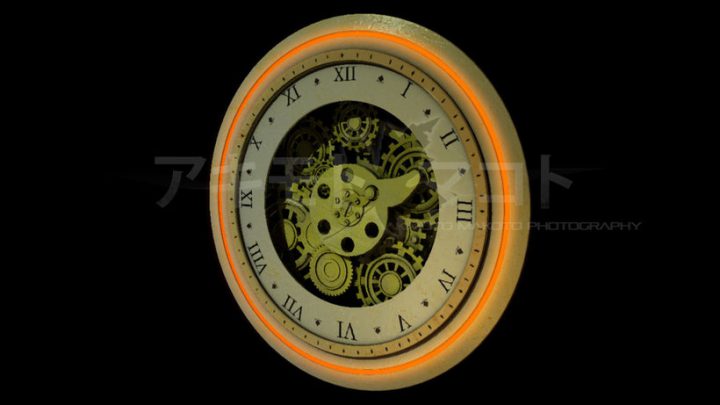 Free kurumi clock 3D Model