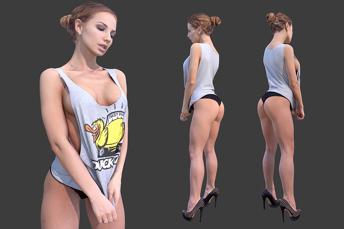 Woman Posing