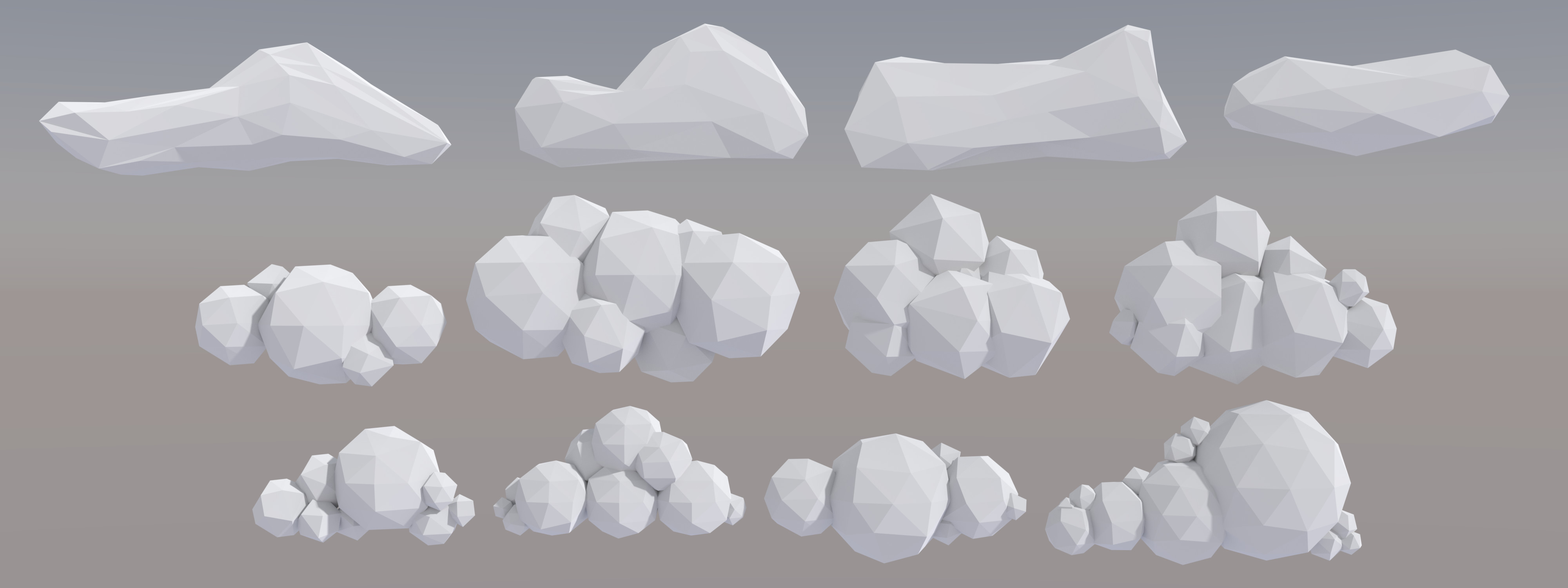 Поли облака. Облака Лоу Поли. 3d model Low Poly clouds. Облака в Blender. Облако 3д модель.