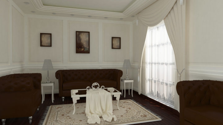 reception room 3D