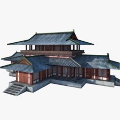Chinese Palace Low Poly 2