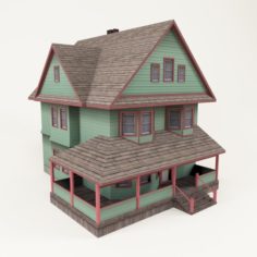 American House 3D Model