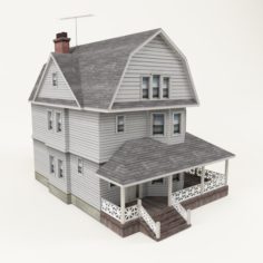 American House 3D Model