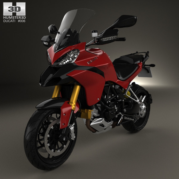 3D Ducati Multistrada 1200 2010