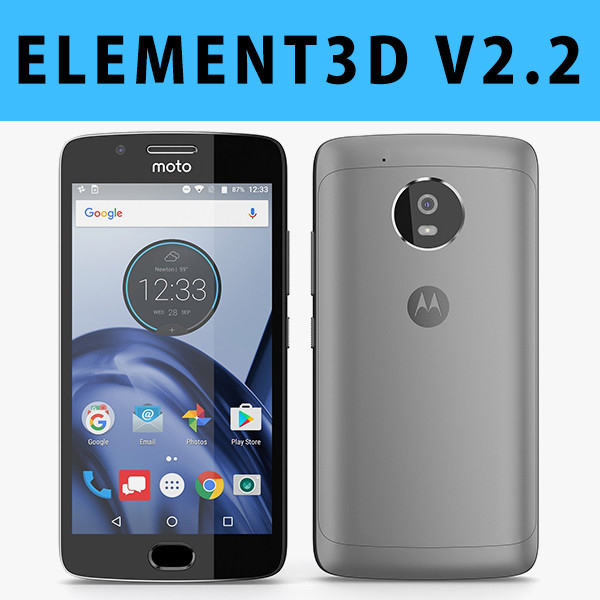 E3D – Motorola G5 Space Gray