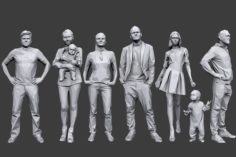 Lowpoly People Casual Pack Vol.3