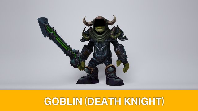 Death knight Goblin Free 3D Model