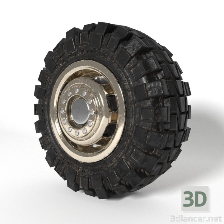 3D-Model 
            Truck wheel