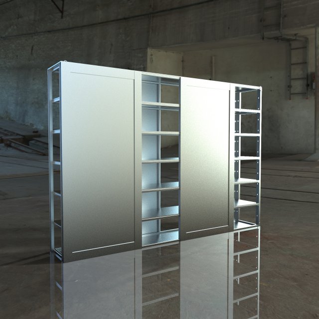 Cupboard 1 Free 3D Model