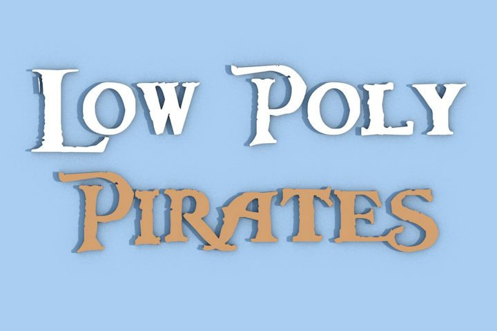 Low Poly Pirates