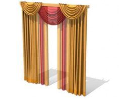 Luxury curtain model