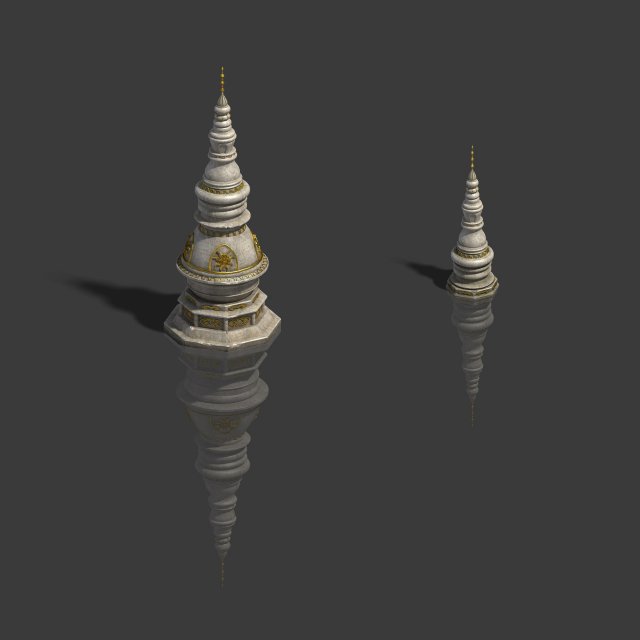 Zen – Minaret 3D Model
