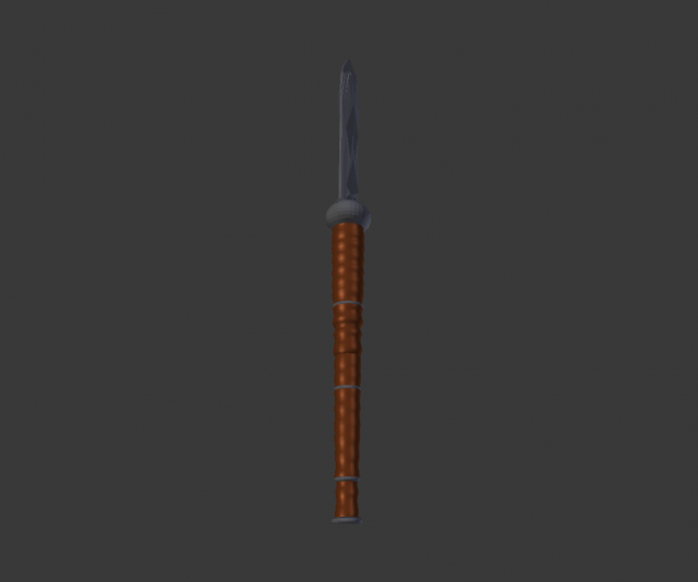 Toony Spear 3D Model