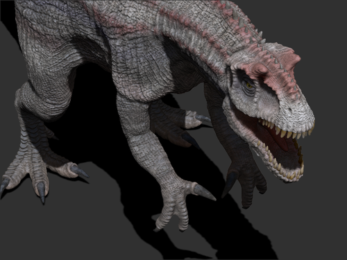 3d Allosaurus