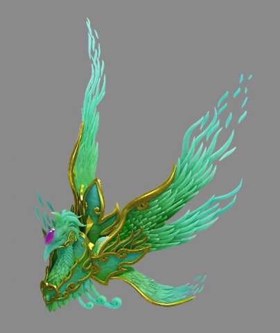 Taoism – Phoenix 3D Model